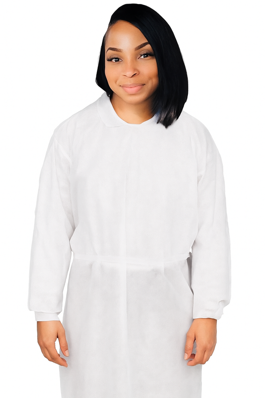 Level 1 Disposable Medical Coveralls – Lightweight Protection You Can Trust 50 pack