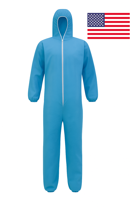 🧤 Disposable Isolation Coveralls – 20 Pack | Full-Body Protective PPE for Medical & Industrial Use